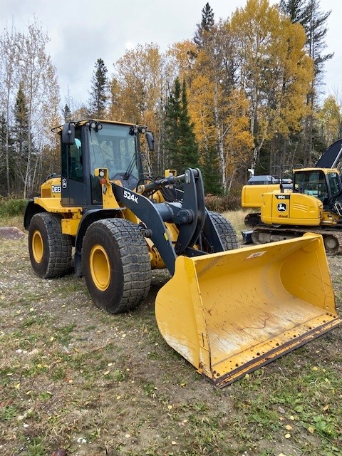 2016 John Deere 524K Wheel Loader Bucket & Snow Blade4 picture.jpg